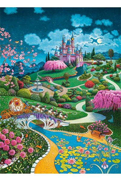 Castorland Puzzle 100 pieces - Cinderella's Castle (Castorland-111282)