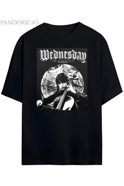 Grafftee Clothing Pandorica's Wednesday Design Unisex Cotton Pack T-Shirt