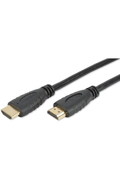 Techly Cablu pentru monitor HDMI-HDMI M/M 2.0 Ethernet 3D 4K 6m negru