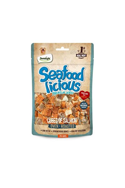 Seafood Cube Somon Balıklı Köpek Ödül Küpleri 70 Gr