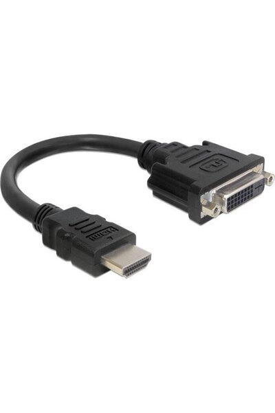 DELOCK Mufă HDMI > 24+5 albastră 20cm