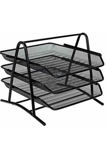 Dağtaş Kırtasiye Pin Office 3-Tier Document Rack – Desktop 3-Tier Document Or...
