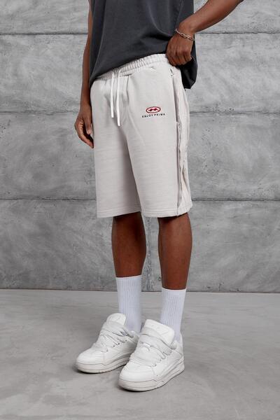 NOMARC Cream Nakis Printed Oversized Sort