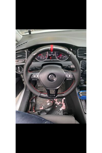 detaydireksiyon Direksiyon Kılıfı Volkswagen 2015 Golf-Jetta-Passat-Tiguan-Po...