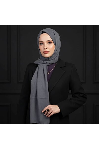TAMA شال مسطح باللون الرمادي الداكن