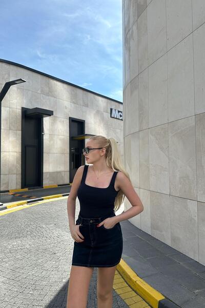 lizge giyim SQUARE NECK TANK TOP