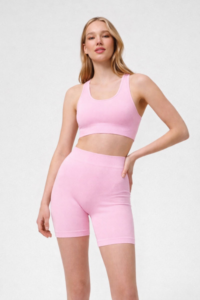 HAKKE Yüksek Bel Dikişsiz Seamles (Biker) ŞORT