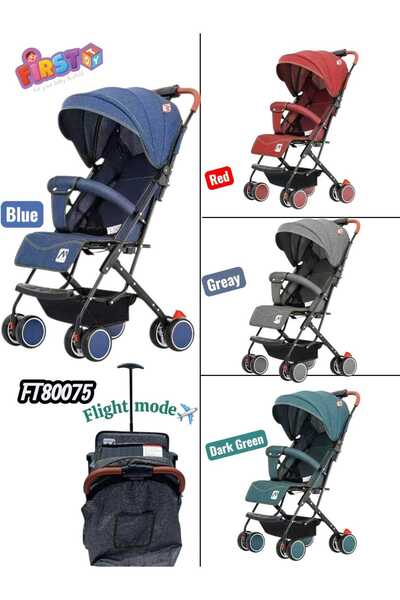 FIRST TOY Baby stroller for air travel, trips and outings