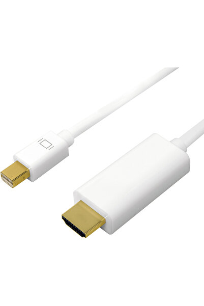 LogiLink - Mini DisplayPort to HDMI, 4K, white, 2m