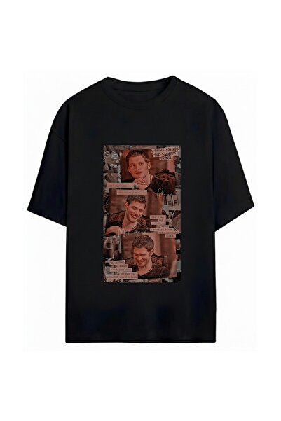 SVART WEAR تي شيرت The Originals - Klaus Mikaelson مطبوع للجنسين مقاس كبير