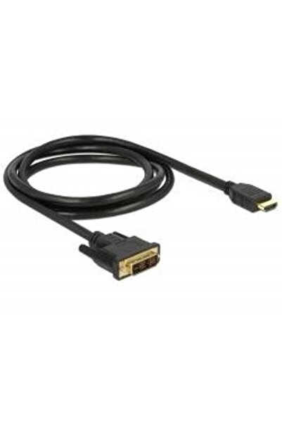 DELOCK Cablu DVI 18+1 tatДѓ > HDMI-A tatДѓ, de 2,0m, negru