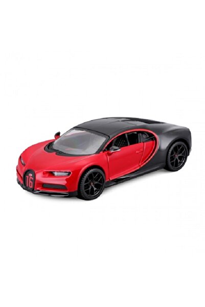 BBURAGO Bugatti Chiron Sport, Bburago, red&minus;black, 1:32 ...