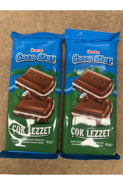 Ülker coco star çikolata 2li 2x97gr