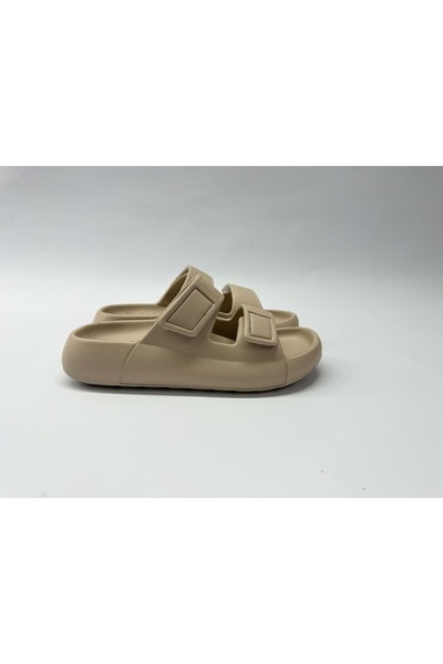 DARK SEER Ds Monapi.Mercan Fuchsia Orthopedic Eva Women's Velcro Slipper Sandals