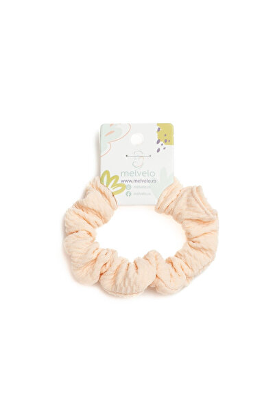 melvelo Elastice de păr pentru fetițe - roz crem