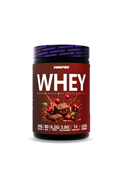 vingpro Whey Protein Pro Wpc80 420Gr 14 Servings Cherry & Brownie Flavor