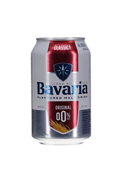 Bavaria مشروب غير كحولي، علبة عادية 330 مل