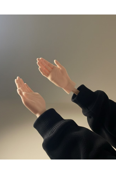 Nova lab Mini Eller - Eğlenceli/Komik Hediye - Kedi Sevme Eli Viral Şaka Eşyası