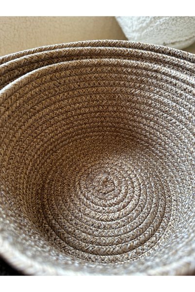 MyMomento 3-Piece Basket Set - Multi-Purpose Basket - Bathroom Basket