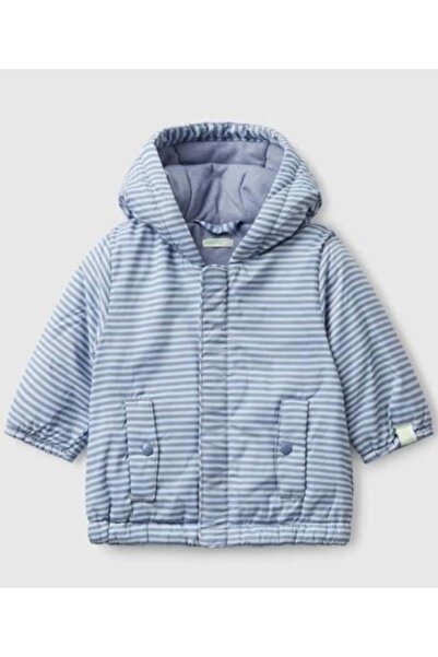 United Colors of Benetton 2TMRAN00T-25K/ بينيتون /BNT-NB معطف واق من المطر