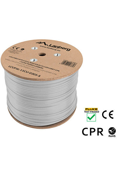 Lanberg CABLU UFTP CAT. 6A 305M SIRĂ CU LSZH GRI