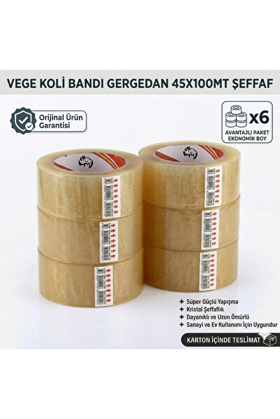 Sally Home VEGE KOLİ BANDI GERGEDAN 45X100MT ŞEFFAF
