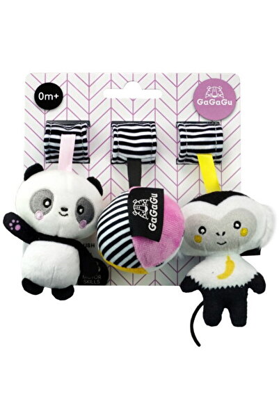 TM TOYS Pluș GaGaGu de pluș Monkey Ball Panda