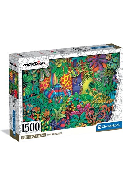 CLEMENTONI Puzzle 1500 pieces - Mordillo, The Painter (Clementoni-31737)