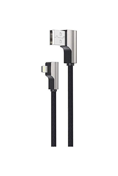 AUKEY Cablu de încărcare rapidă Lightning-USB OEM CB-AL01 Negru | 2m | MFi Apple