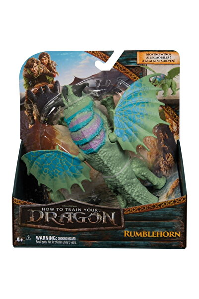 Spin Masters Cum să-ți dresezi dragonul – Figurina Rumblehorn bazată pe filmu...