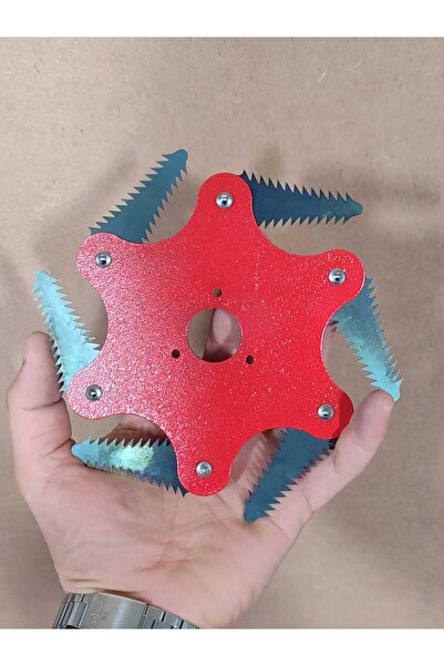 KAYRA LEATHER CRAFT KLC Motorlu Tırpan Metal Çim Çayır Biçme Kesme Aparatı 6 ...