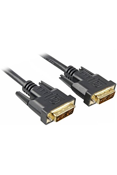 SHARKOON Adaptor DVI-D -> DVI-D (18+1) negru 3,0m