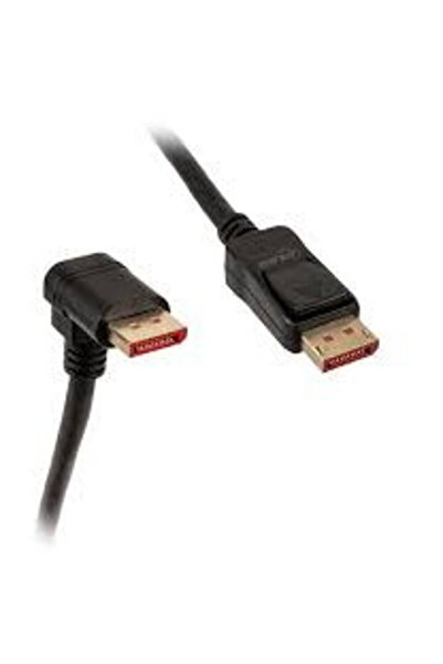Other InLine 8K (UHD-2) DisplayPort Kabel, nach unten gewinkelt, schwarz - 2m