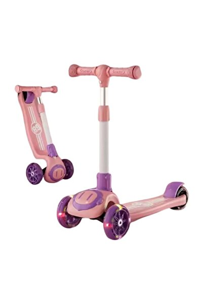 Rally سكوتر مزود بأضواء على العجلات