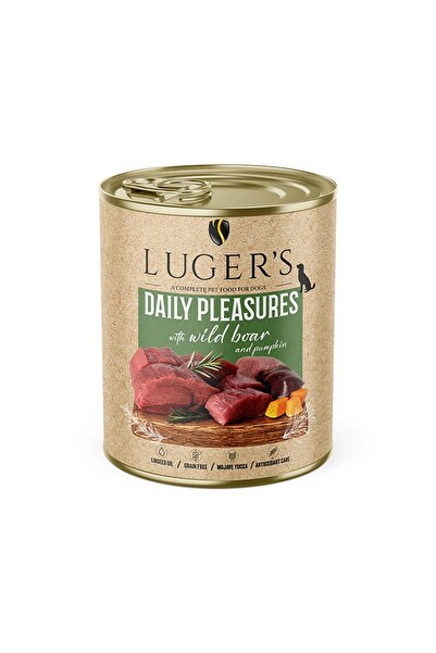 LUGER'S HRANA UMEDA CONSERVA CAINI CU MISTRET & DOVLEAC 800G