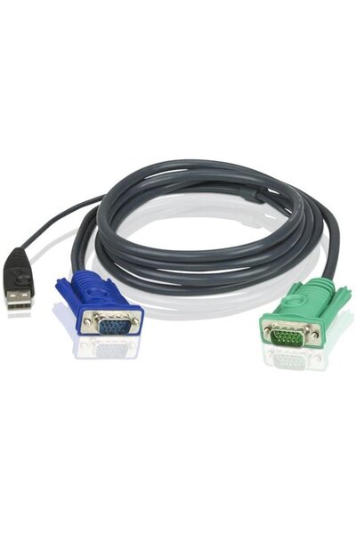 Aten KVM Cable (HD15-SVGA, USB, USB) - 1.2m