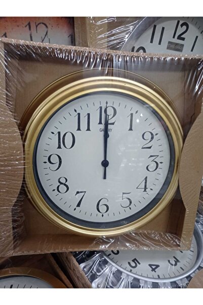 Galaxy Duvar Saati Modern Sessiz Mekanizma