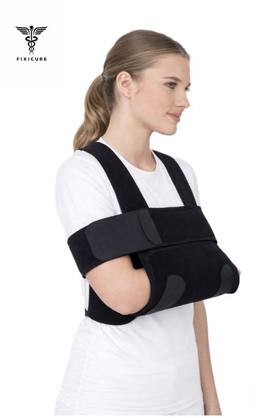 FixiCure Welpo Orthopedic Shoulder Arm Sling Bandage Adjustable Support Fracture Dislocation Postoperative Support