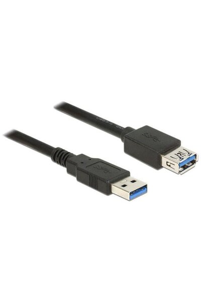 DELOCK Extension cable USB 3.0 Type-A male > USB 3.0 Type-A female 5m black