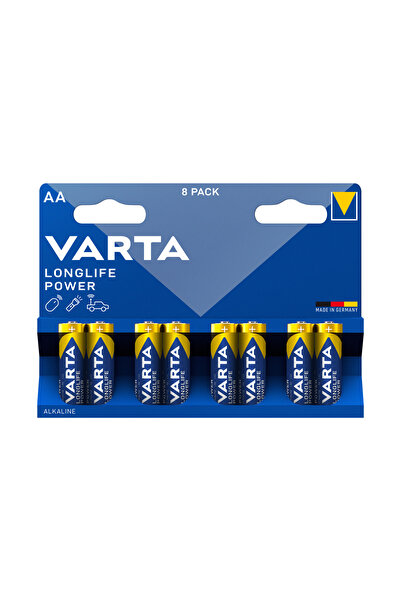Varta بطاريات AA طويلة العمر | تخزين لمدة 10 سنوات | صنع في ألمانيا | عبوة من...