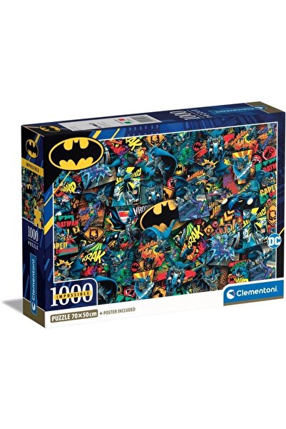 CLEMENTONI Puzzle 1000 piese - Impossible Batman (Clementoni-39906)