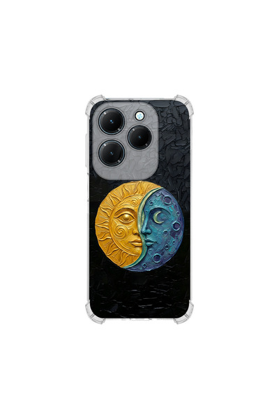 PrintiFy حافظة حماية للزوايا متوافقة مع هاتف infinix Hot 40 Pro بتصميم Metamo...