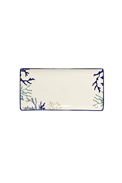 papart Ocean Delights Elegant Design Rectangular Serving Platter 29cm