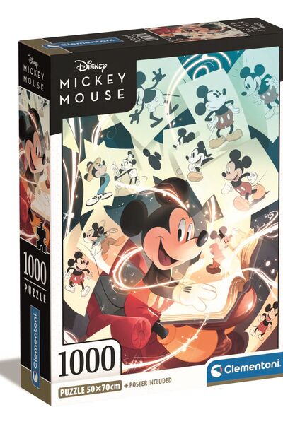CLEMENTONI Puzzle 1000 pieces - Mickey Mouse Celebration (Clementoni-39811)