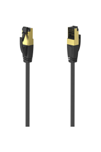 Hama Network Cable, CAT-8, 40 Gbit/s, S/FTP Shielded, Halogen-free, 3.00 m
