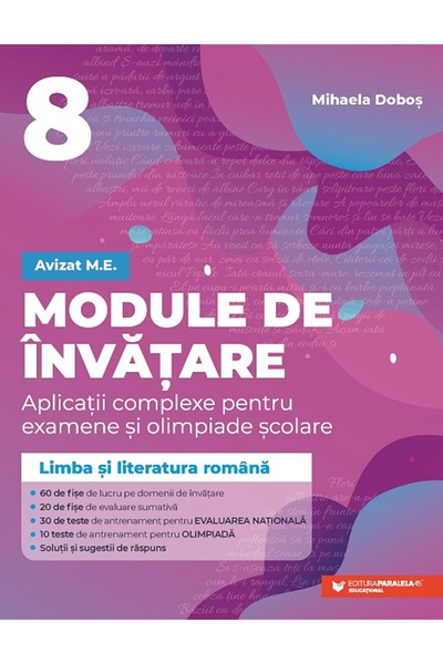 Editura Paralela 45 Learning modules: Romanian language and literature