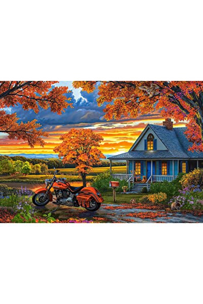 Castorland Puzzle 500 pieces - Autumn Ride (Castorland-54077)