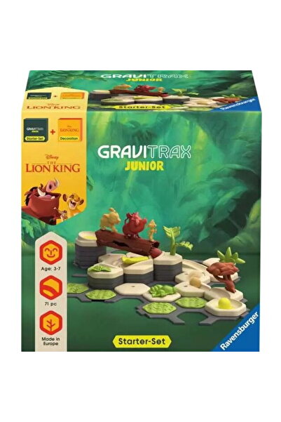 RAVENSBURGER Set de început GraviTrax Junior Regele Leu, pistă