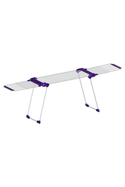 Maxi Alüminyum Kanatlı Çamaşır Kurutmalık 145x57x10cm, Pratik ve Dayanıklı