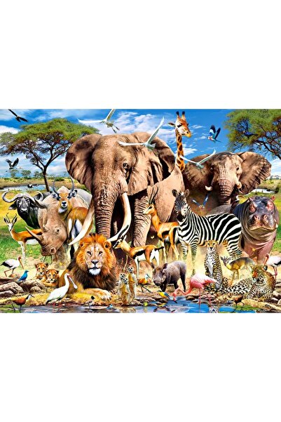 Castorland Puzzle 200 pieces - Savanna Animals (Castorland-222155)
